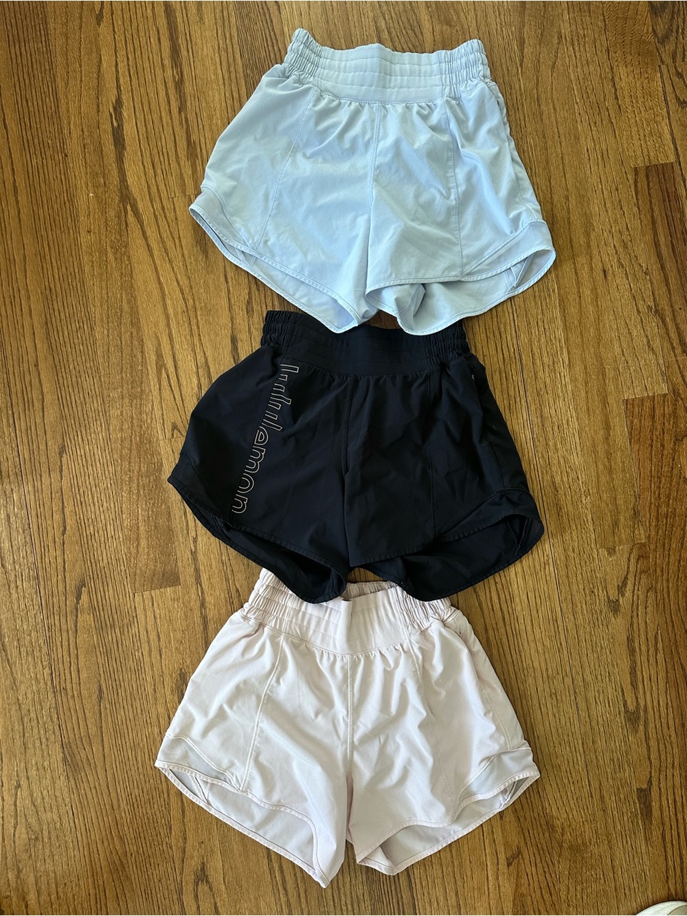 Set of 3 lululemon Running Shorts - Women's size 2